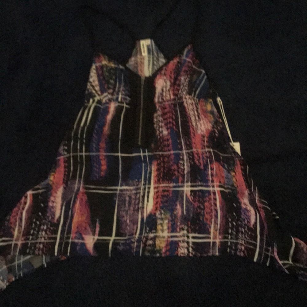 A loose ,Silk shirt